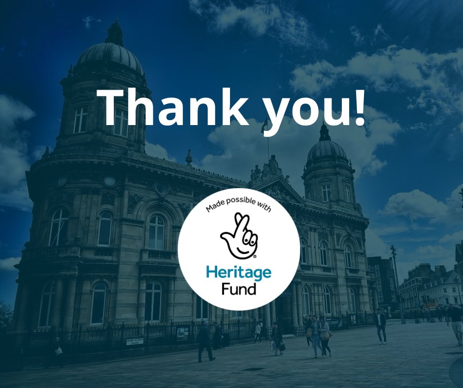 Did you know our work is made possible by the generous support of The National Lottery Fund and National Lottery players? #HullMaritime | @HeritageFundNOR