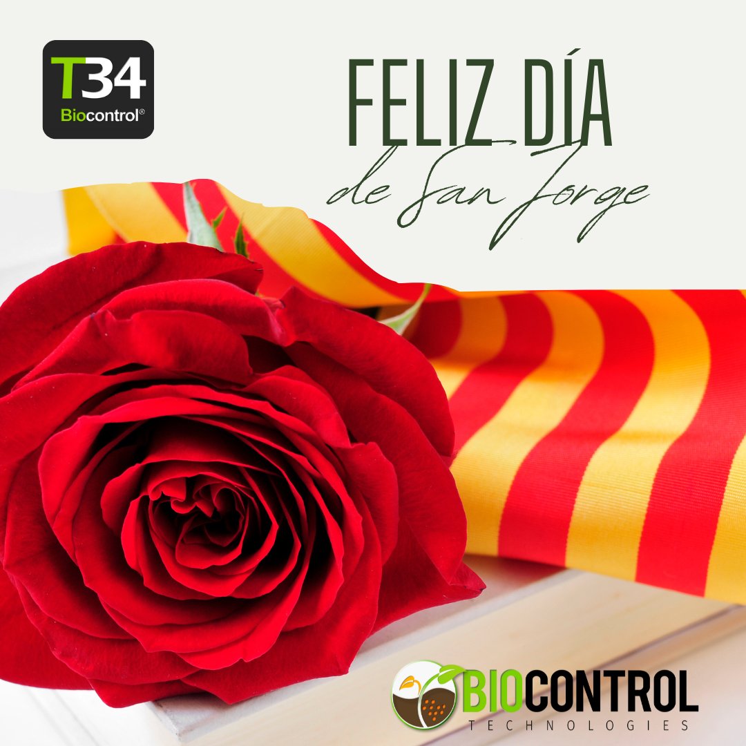 Biocontrol_Tech's tweet photo. Des de Biocontrol Technologies, us desitgem un 𝗕𝗼𝗻𝗮 𝗗𝗶𝗮𝗱𝗮 𝗱𝗲 𝗦𝗮𝗻𝘁 𝗝𝗼𝗿𝗱𝗶 ple de llibres, roses i molt aprenentatge. 🌹✨ https://t.co/EMN8IZFQC8