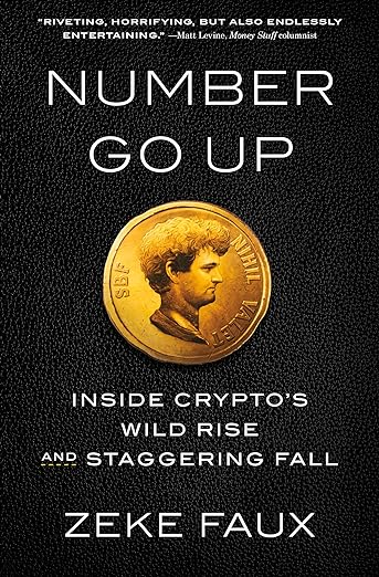 „I’m not going to lie“, Sam Bankman-Fried told me. This was a lie. -- Wie gut kann ein Buch bitte beginnen? Und „Number Go Up“ hält, was der Einstieg verspricht. Zeke Faux hat DAS Buch über Krypto veröffentlicht. Empfehlung im Newsletter „Sachbuchliebe“. sachbuchliebe.substack.com/p/das-beste-sa…