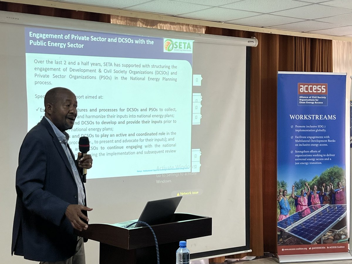 CSOs have a critical role to play in strengthening energy planning. This will help enhance access to energy for socioeconomic development #CSOsINEP @WWF_Kenya @SEAFKenya @ACCESSCSOs @CleanCookingKe @PowerUpEveryone @MottFoundation