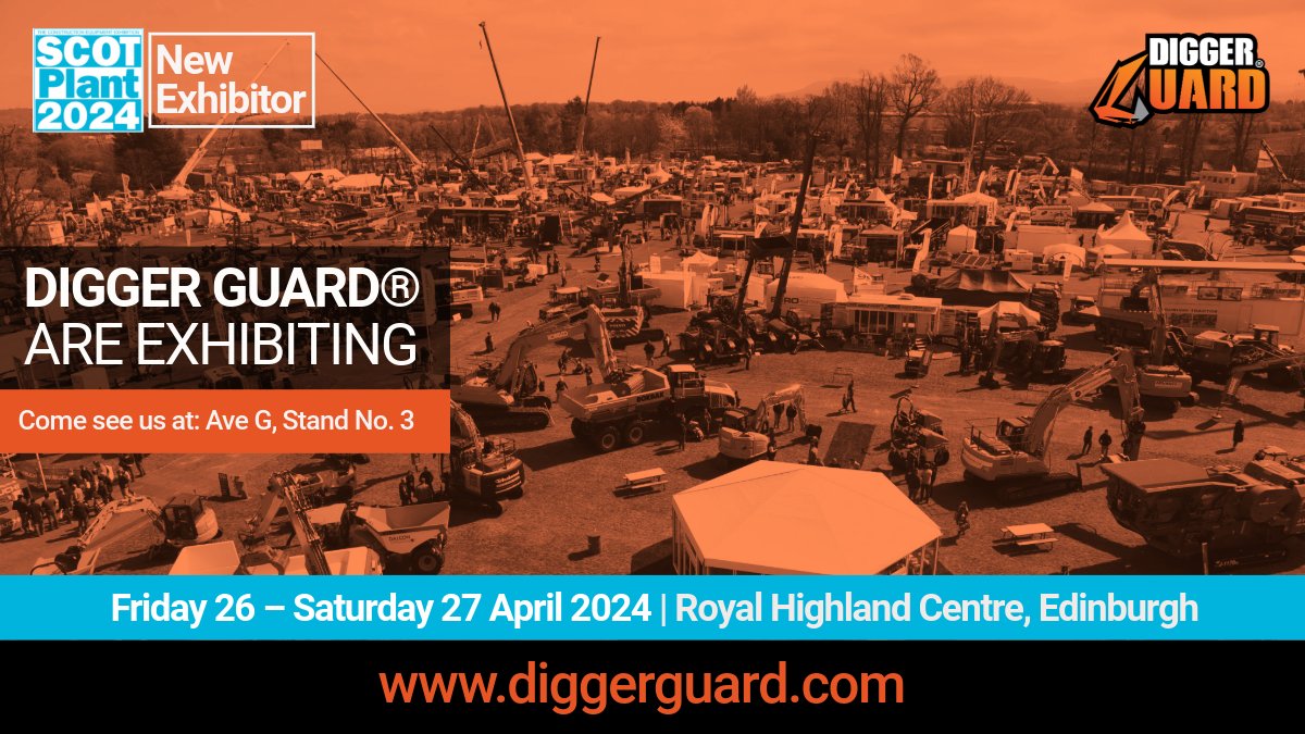 Excited about our debut at ScotPlant 2024 to showcase our innovative protective products &gt;&gt;&gt; Award-winning Vandal Guards &amp; advanced Polymer Handrail systems. 
 
Please stop by: Ave G, No.3!

#construction #handrails #planthire #guards #excavator #diggers #ScotPlant2024 #ScotPlant