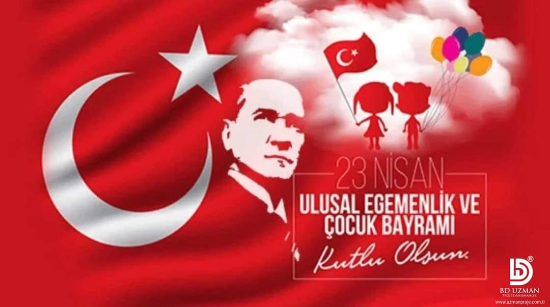 23 Nisan Ulusal Egemenlik ve Çocuk Bayramı kutlu olsun. 🇹🇷🎈 #23Nisan