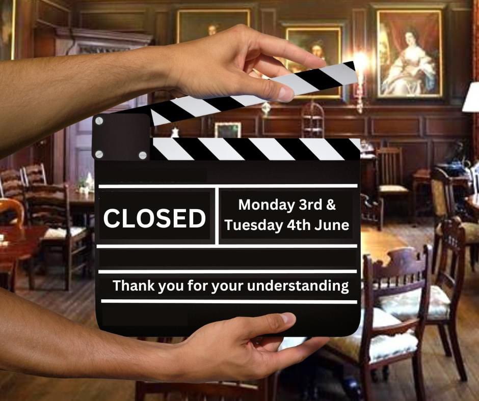 Advanced notice of a change to opening times. Kiplin will be CLOSED on Mon 3rd and Tues 4th June 2024 to allow filming for an exciting new project to take place. 
We apologise for any inconvenience, a reminder will be posted nearer the time. 
Thank you for your understanding!