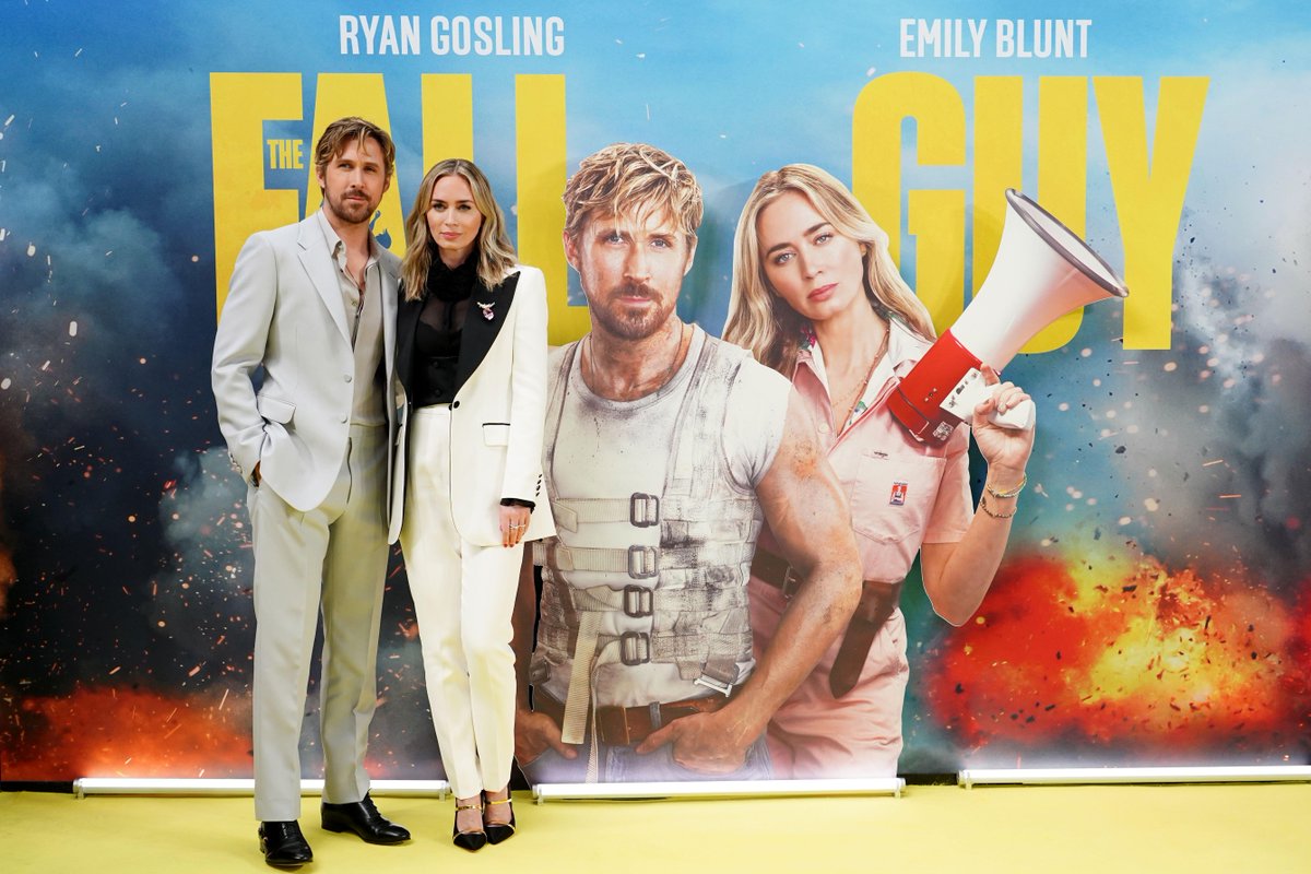 Ryan Gosling and Emily Blunt attending a special screening of The Fall Guy at the BFI Imax Waterloo, London.

Image ID: 2X2HAJ1 / Ian West / PA Wire

 #RyanGosling #EmilyBlunt #TheFallGuyMovie #FilmPremiere