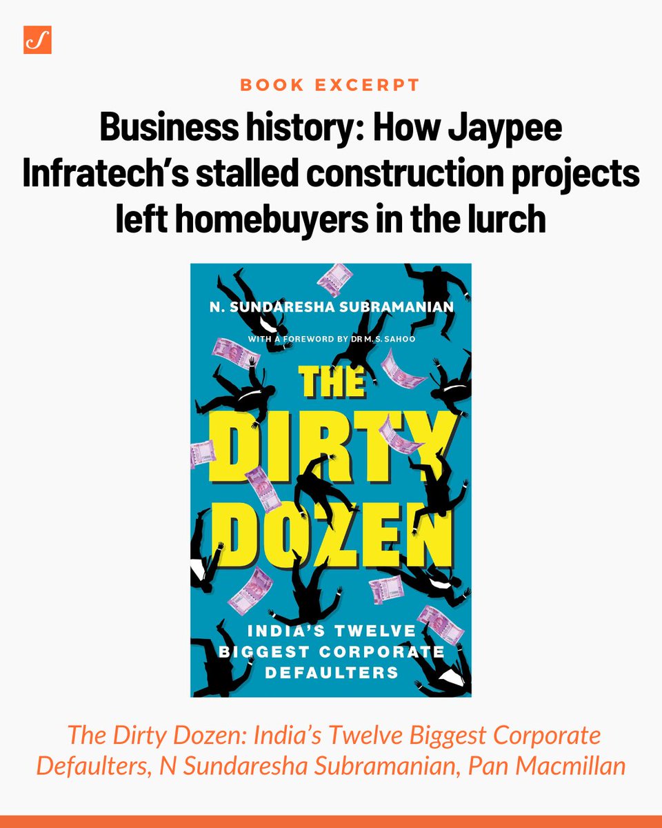 'While promoters raised approximately Rs 600 crore through the 2010 IPO by selling a portion of their shares, flat-buyers continued to contribute funds. But the prevalence of corruption, regardless of the ruling party, marred the situation.' More: scroll.in/article/106664…