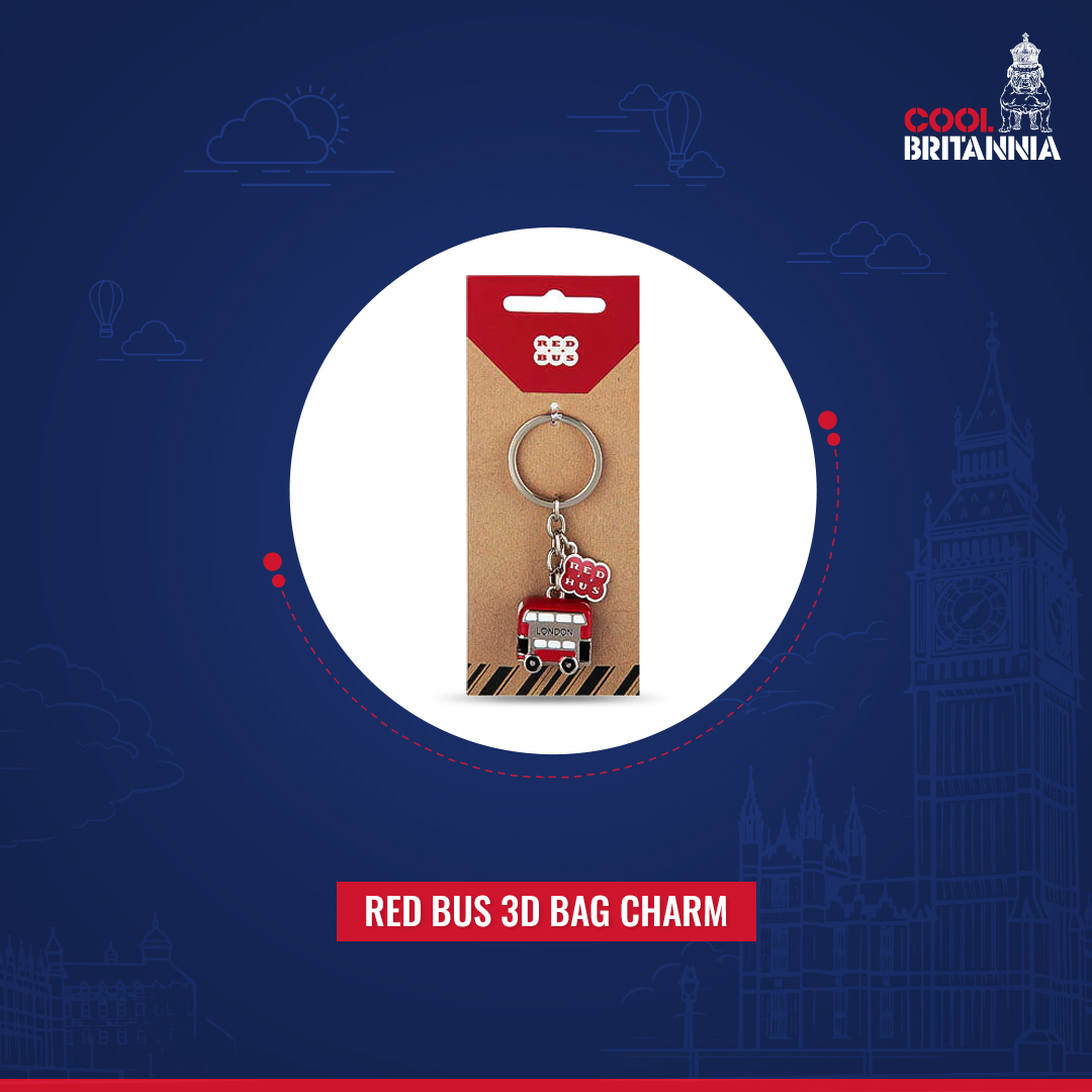 Channel your inner Londoner with our adorable Red Bus 3D Bag Charm! This quirky key-chain is the perfect touch of Brit style for your bag.

GET YOURS NOW!

#CoolBritannia #souvenirs #souvenirshops #rebus #3dbagcharm #giftshopuk #London