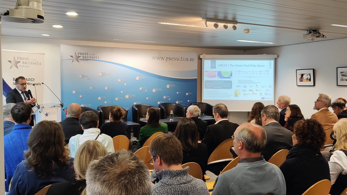 Giorgio Micheletti, <a href="/IDC/">IDC</a>, wraps up the opening remarks by commending the GREAT project team, including 11 partners and 3 associated partners who worked together over the past 20 months.
Live stream: youtube.com/live/_Vum_AAUB…