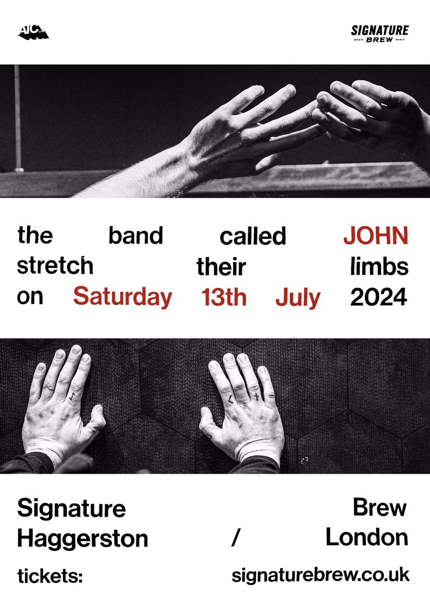 **TANNOY ANNOUNCES** We’re heading back to London’s East End to stretch the limbs. @SignatureBrew Haggerston on SATURDAY 13TH JULY just before our Cornish face-off with @idlesband TICKETS will be on sale THIS THURSDAY. Not a lot of gaps for this one: events.signaturebrew.co.uk