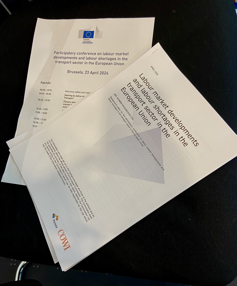smetrabxl's tweet photo. On an important topic in Brussels. 🇪🇺Representatives of the different modes of transport join forces to find ways to make the sector more attractive to the workforce
#transport #labourshortage #skills
@Transport_EU @EU_Social https://t.co/l6N4Yll89X