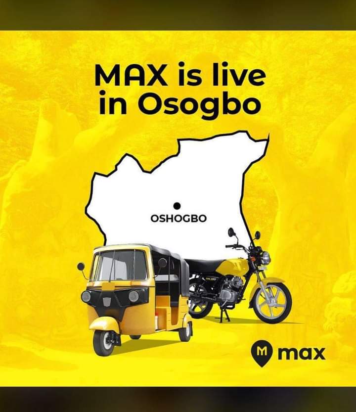 Good morning Osogbo, Ride with Max