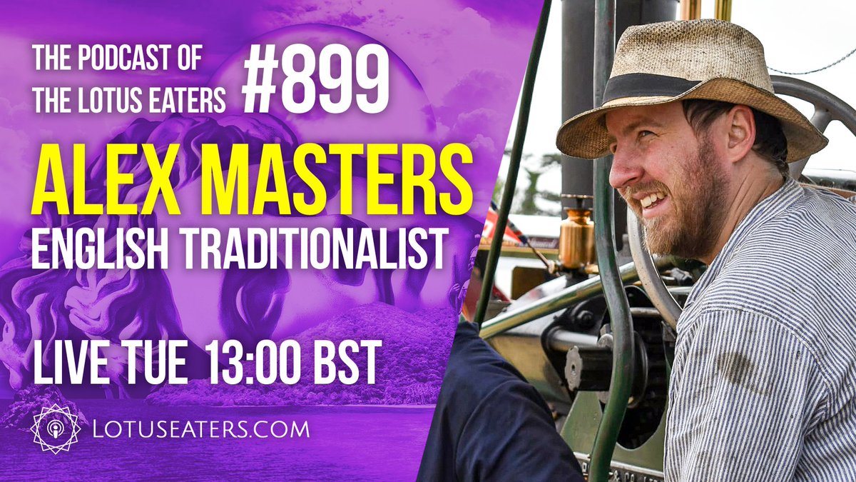 We are thrilled to be welcoming Alex Masters onto the podcast today! @a2_masters is a Steam Engine Enthusiast, Chairman of the Robey Trust and English Traditionalist so we are very happy to be hosting him on this St. George's Day! 🏴󠁧󠁢󠁥󠁮󠁧󠁿 He will be on the podcast with @HistoryBro1