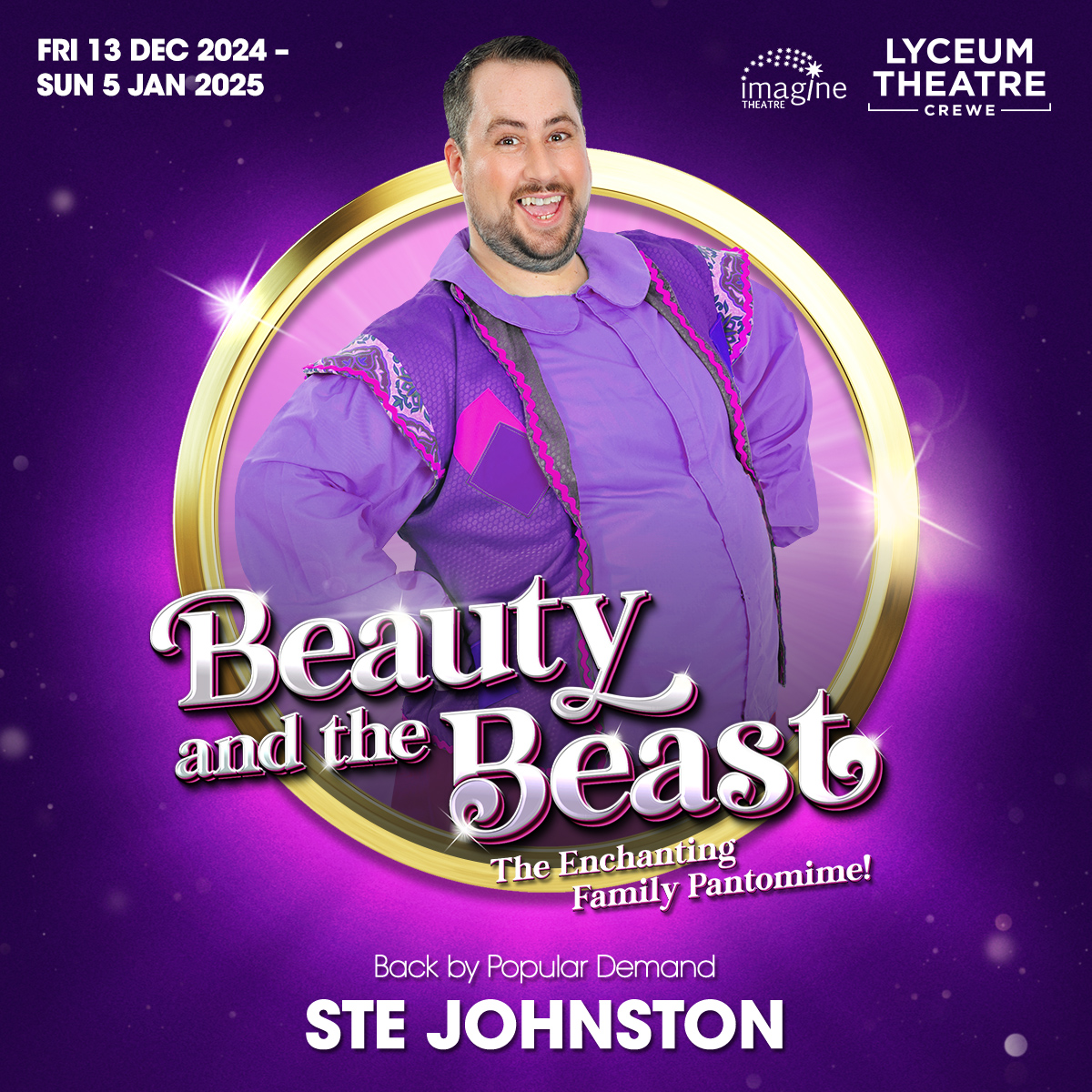 🚨 CASTING ANNOUNCEMENT 🚨 Congratulations to everyone who guessed correctly yesterday! We're thrilled to welcome back, by very popular demand, Malcolm Lord as our treasured dame, and the ever hilarious Ste Johnston for this year’s beauty of a panto! 🎫 eu1.hubs.ly/H08JbsK0