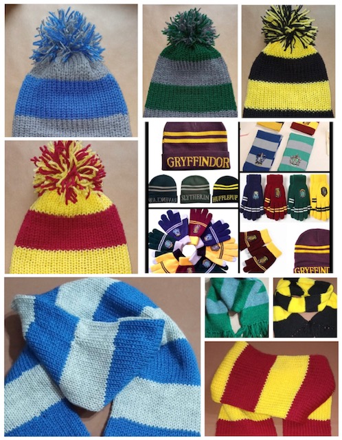 Bufandas y Gorros de Harry Potter hechos a mano Maravillosas bufandas y gorros de Harry Potter de las Casas de Hogwarts, hechos a mano Y tambien guantes Para lucir nuestros colores potterheads con estilo Info-> paraisofriki.es/11-harry-potte… o en ParaisoFriki.es