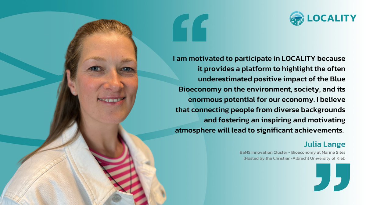 LOCALITY_Algae's tweet photo. Today we meet Julia Lange from @Blau_Bio_Oeko at @kieluni. 🤝
They are the central hub for promoting collaboration & innovation within the #algae sector.🌱💧♻️
Find out more about our exciting project on our website 🔗 in bio.
#LocalityAlgae #Sustainability #BlueBioeconomy https://t.co/04gRKTdRMp