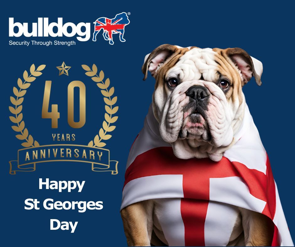 Happy St Georges Day 🐶

Celebrating 40 years of Bulldog 1984-2024

#anniversary #throwback #familybusiness #britishmade