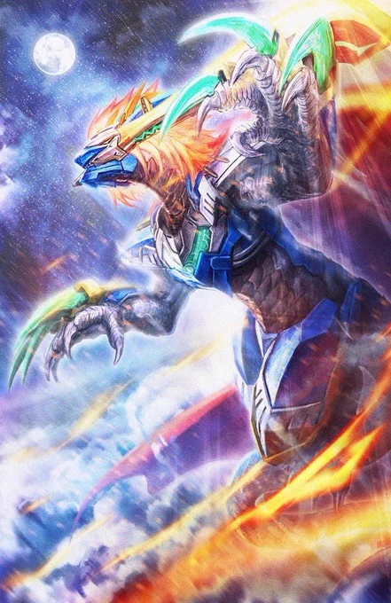 デュエマのドラゴン、イケメンばかり。#ドラゴンの日 #デュエマ 