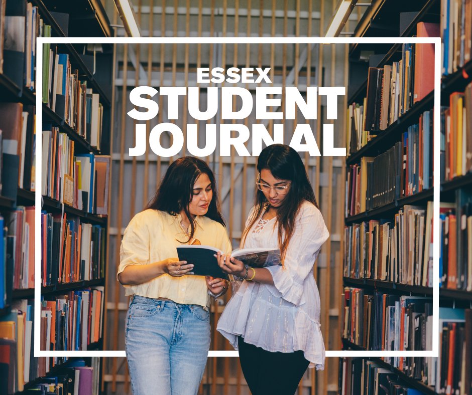 The @Essex_SJ is a multi-disciplinary academic journal, run by and for Essex students. The Journal closed Volume 14, a special issue on EDI last week. Featuring eight publications from students, read the special issue: brnw.ch/21wJ4WT