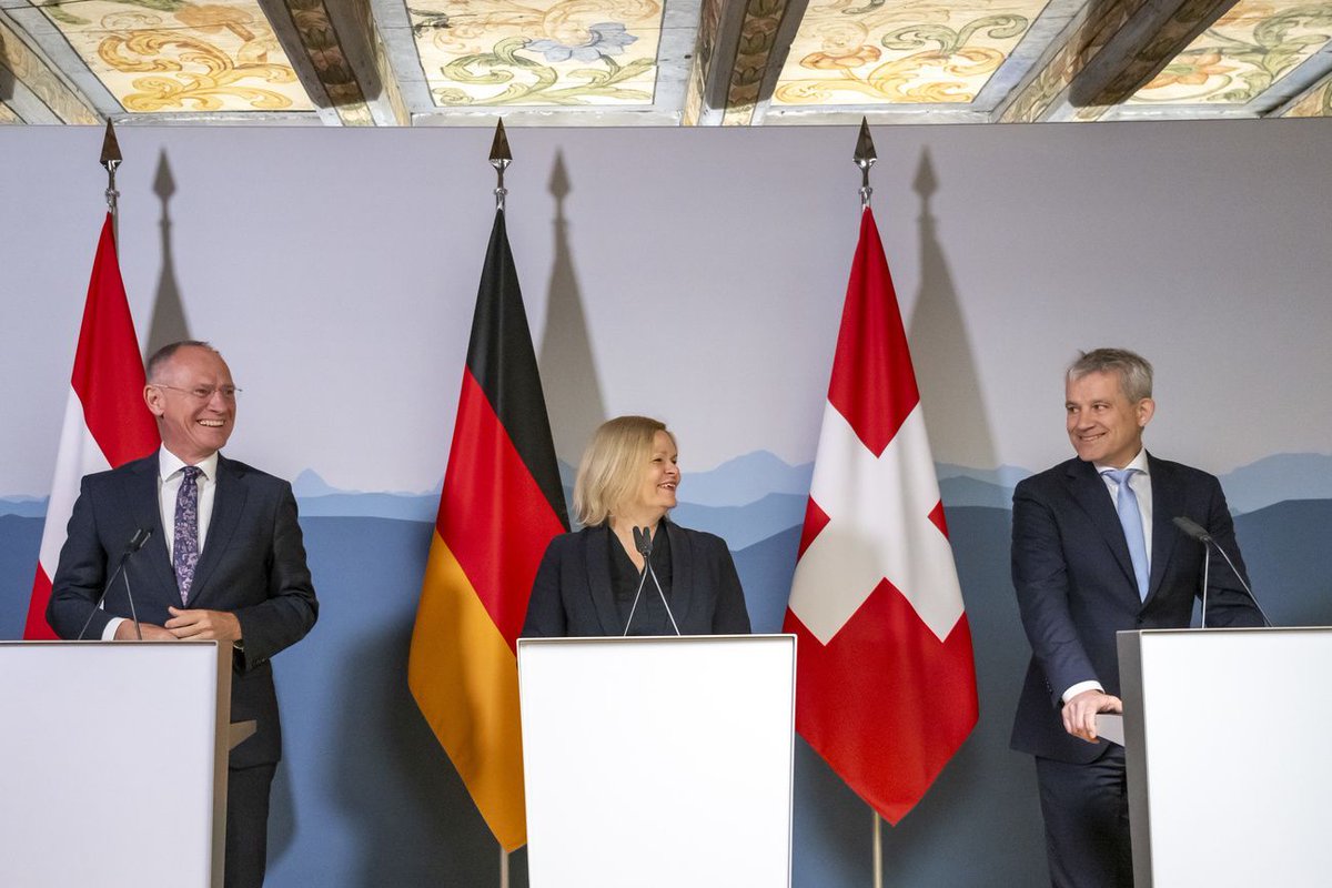 Apart from a difference of opinion over Germany’s reintroduction of border controls with Switzerland, the five countries were emphatically united buff.ly/4aGZf78