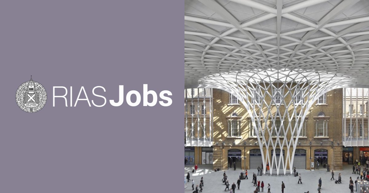 #RIASJOBS I John McAslan + Partners are looking for 2 architects with design & technical skills to join their #Edinburgh team. You will have the chance to work on a variety projects, across sectors, competitions & construction stages. Apply by 30 April: rias.org.uk/for-architects…