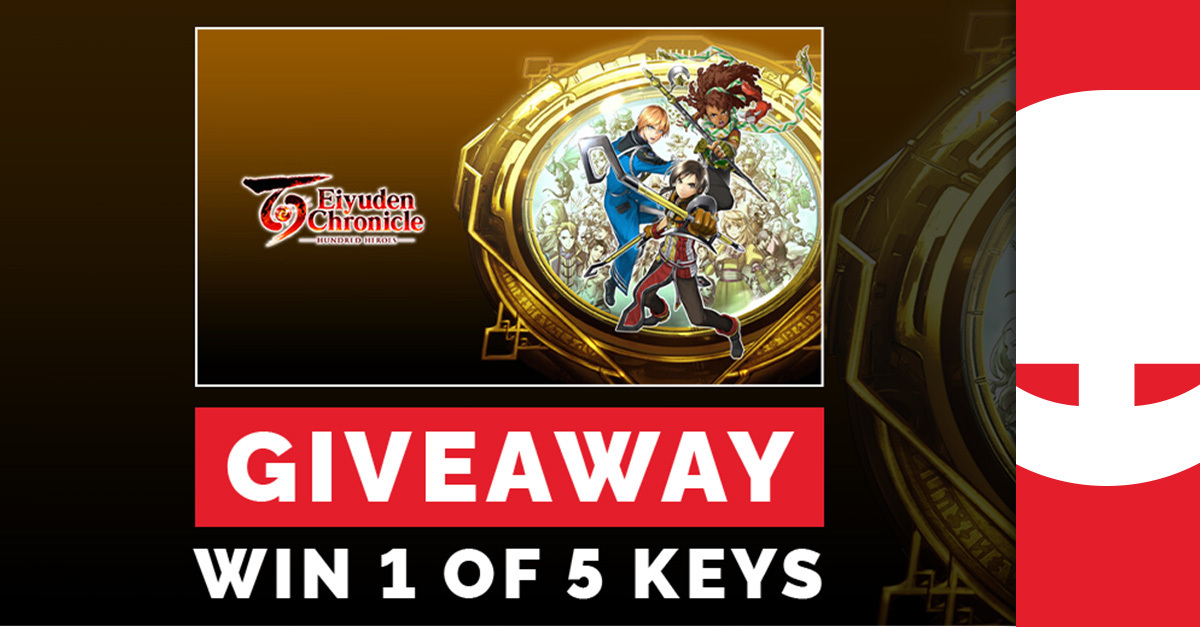 🎉 Eiyuden Chronicle: Hundred Heroes releases today and we're celebrating by giving you the chance to win one of five Steam keys with our latest #giveaway 🎉

Learn more and enter here: brnw.ch/21wJ3GC
