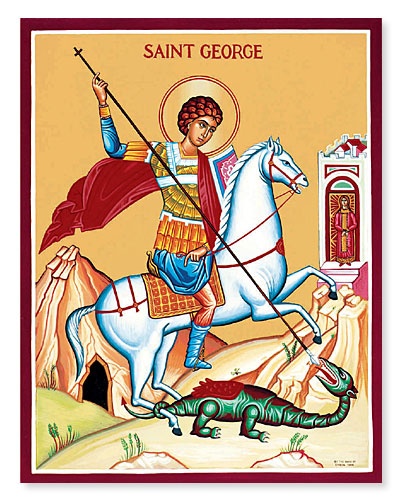 Happy feast day to all staff, parents/carers and pupils @St George's Primary St George pray for us. #CatholicFeastDays #StGeorge