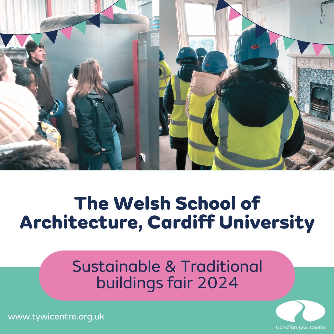 We are excited to host the Welsh School of Architecture, Cardiff University, at our Sustainable &amp; Traditional Buildings Fair! Discover career opportunities in heritage and chat with experts about shaping your future qualifications! Read more: ow.ly/kbb050RhgTo