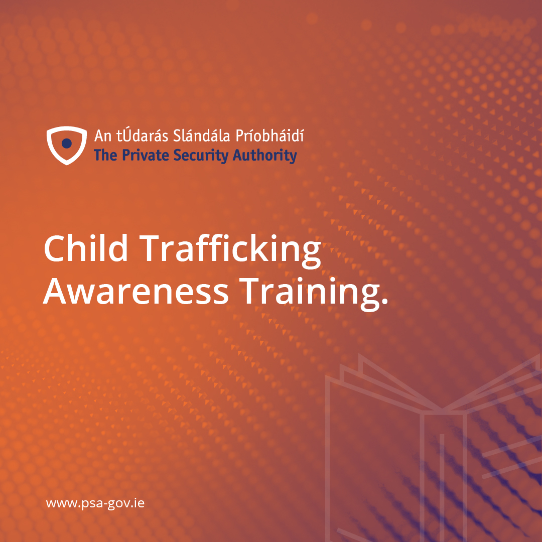 Back in October, we launched child trafficking awareness training for the security industry. 6 months on and almost 4,500 individuals have completed the training. #PSAIreland #SecurityIndustryIreland #SecurityIndustry #PrivateSecurity #DoorSupervisor #SecurityGuarding #Training