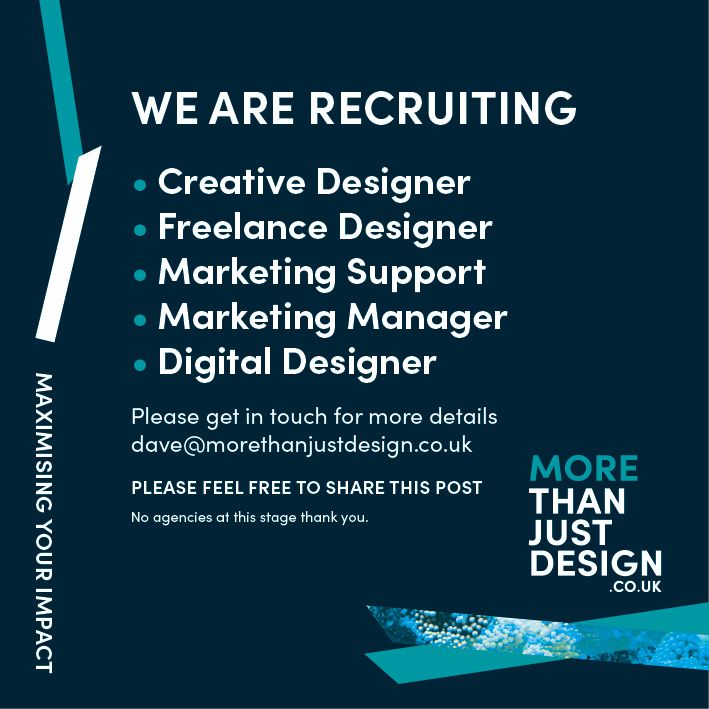 mtjdesign's tweet image. We&apos;re on the lookout for talented individuals to join our team here at More Than Just Design! If you&apos;re passionate, driven, and ready to make a difference, we want to hear from you!

Feel free to drop us an email for more information
dave@morethanjustdesign.co.uk 

Thank you!