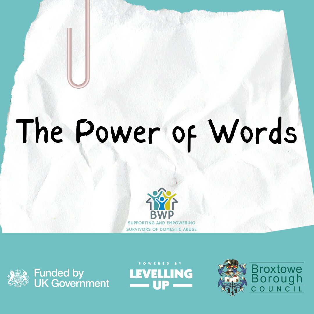 The Power of words is supported by Broxtowe Borough Council, Inspire: Culture, Learning and Libraries in Eastwood, Kimberley and Toton, D H Lawrence Birthplace Museum and CANALSIDE HERITAGE CENTRE and is funded by UKSPF 3/3
