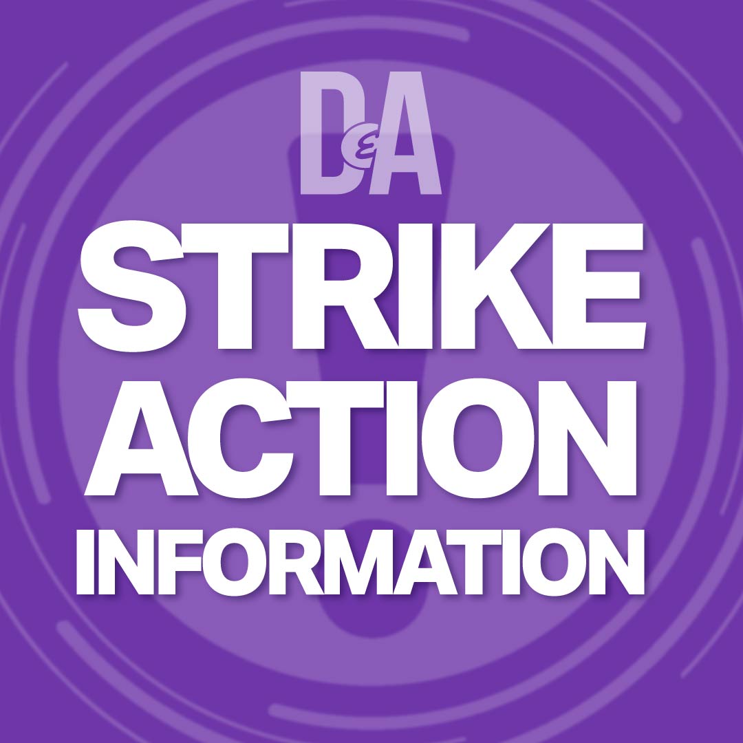 IMPORTANT ANNOUNCEMENT! 📣 There will be national strike action on Thursday 25th and Tuesday 30th April. For what this means, visit out website here - dundeeandangus.ac.uk/news-events/ac…