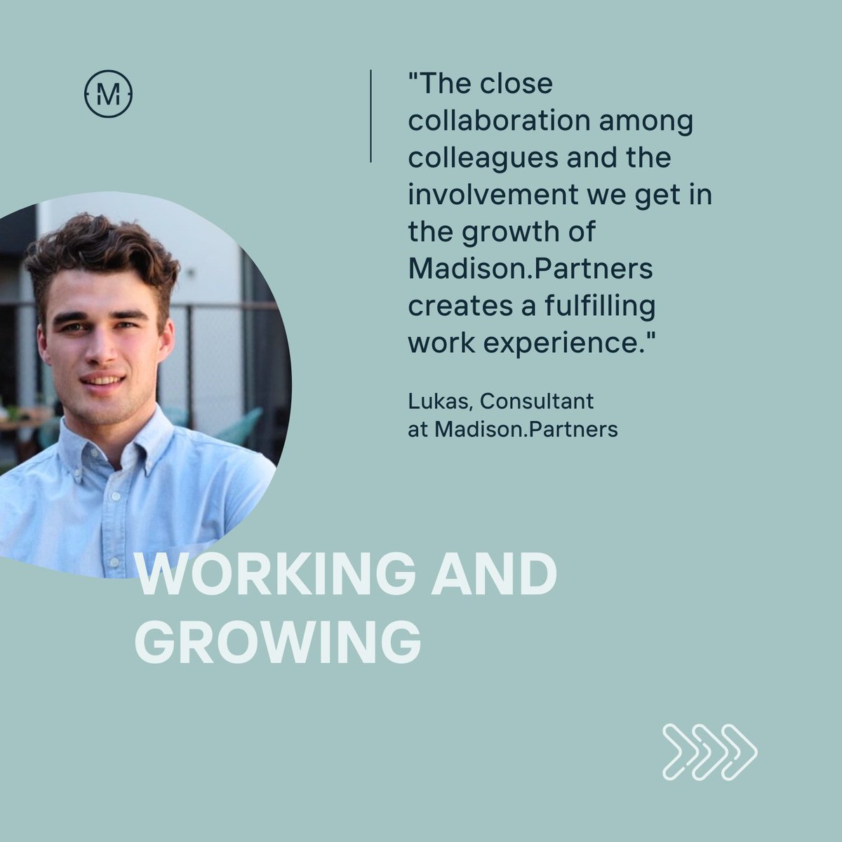What does a fulfilling workplace entail for you? Let's shape it together! 🤝

Might be a match? Our colleague Lukas will be happy to tell you more about our open position of Data Strategy Consultant: hubs.la/Q02tBYXf0

#dataconsultant #datajob #WorkingatMadisonPartners