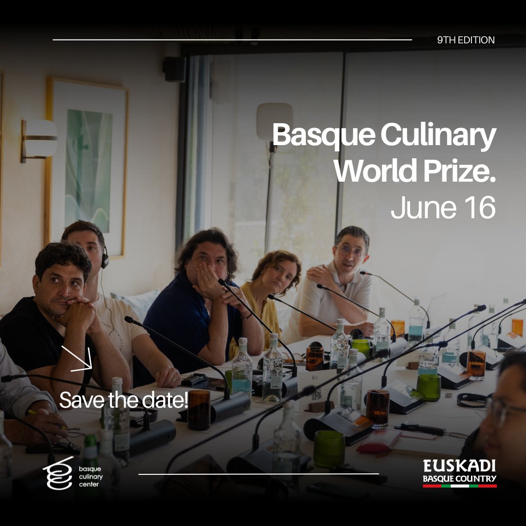 The final announcement 📣 of the winner and special mentions of the #BCWP 2024 will be held on June 16. 🗓️ Save the date! #BCWP2024 #BCWP24 #foodforchange #bculinary #euskadi #basquecountry