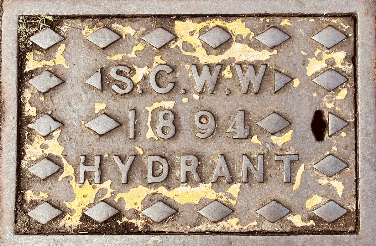 1894 SCWW hydrant cover in Wilton Road @andyvskinner