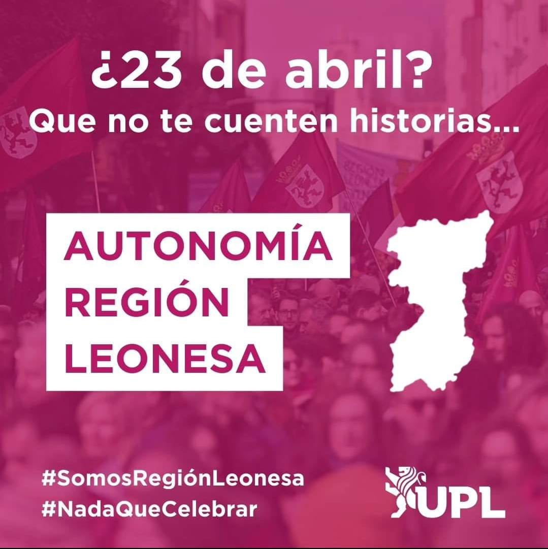 #lexit
#nadaquecelebrar
#somosregionleonesa