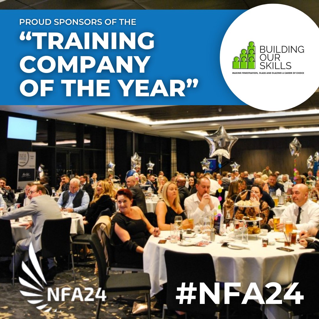 #BuildingOurSkills is proud to sponsor the “Training Company Of The Year” award at this years @NatFenAwards! We’re delighted to be a part of such a great event that highlights excellence in our sector, and we can’t wait to see who’s announced as the nominees!