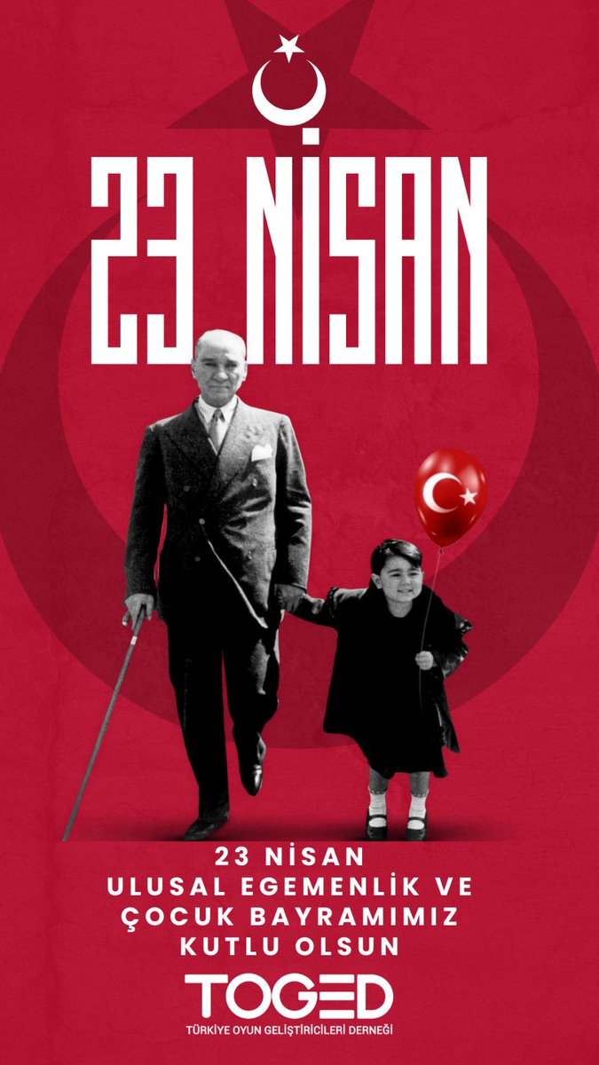 Ulu Önder Mustafa Kemal Atatürk’ün tüm dünya çocuklarına armağanı olan '23 Nisan Ulusal Egemenlik ve Çocuk Bayramı' kutlu olsun! 🇹🇷