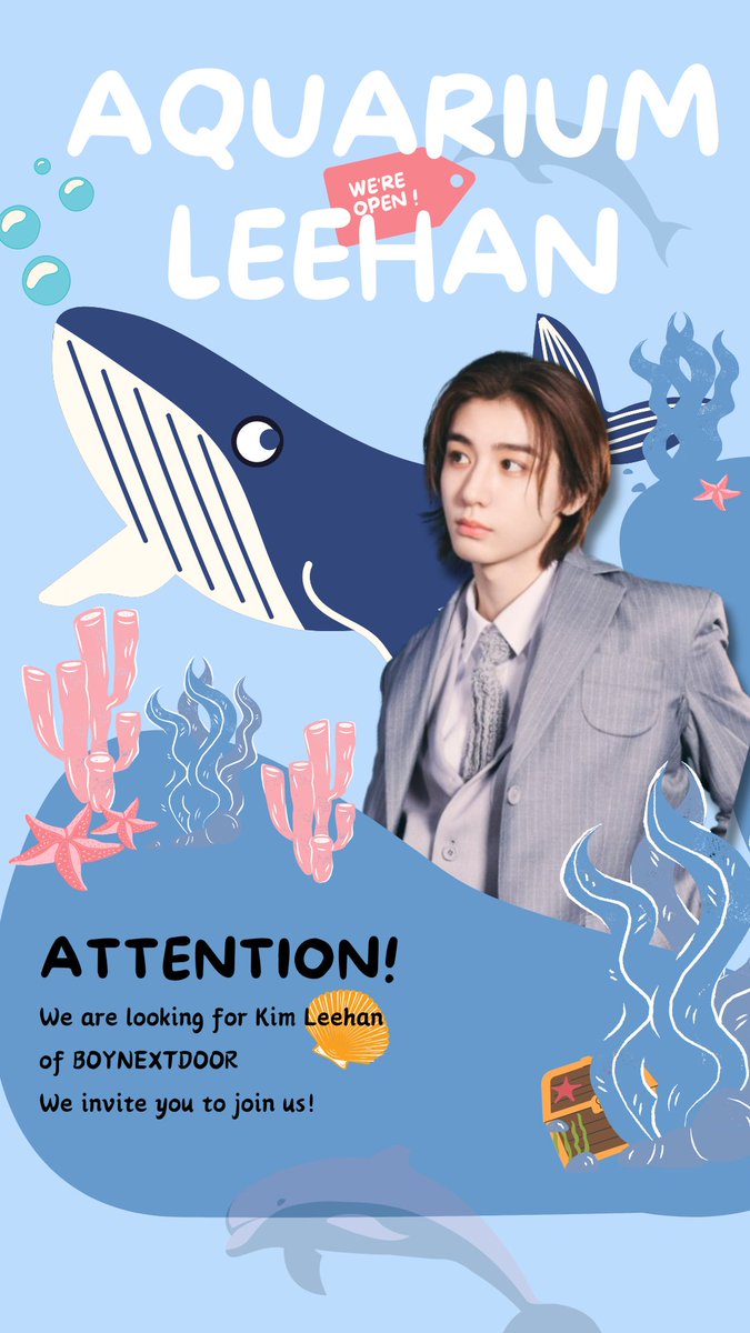 • • Venturing into the realm of the fish prince, we're on the lookout for another Prince 𝗟𝗲𝗲𝗵𝗮𝗻 to join his charming home, the Aquarium. If you happen to know any of them, or if you're the one we're looking for, don't hesitate to reply below. See you bloop! 🫧
