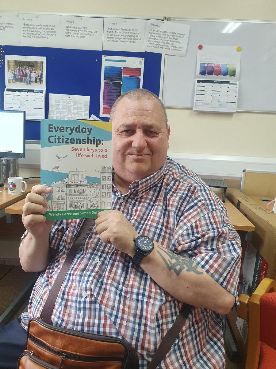 How Amazing Is This Book, Everyday Citizenship Seven Keys To A Life Well Lived By @simonjduffy And Wendy Perez. Highly Recommend @angelafell @citizen_network @CormacRussell @MyDoncaster @TeamDoncaster1 @FTMembership @RDaSH_Culture @rdash_nhs @RDaSH_RothCG #doncasterterisgreat