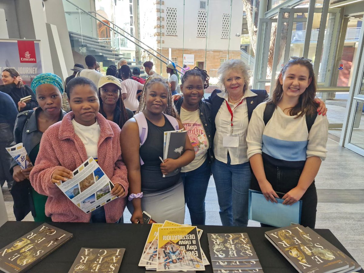 Showcasing our wonderful brands and products to young graduates! Rosemarie Victor, Human Capital Manager, and Andrea Hand Learning and Development Manager are currently at the University of Pretoria representing TDM at their Career Day. #CareerDay #TourvestDM #OneTourvest