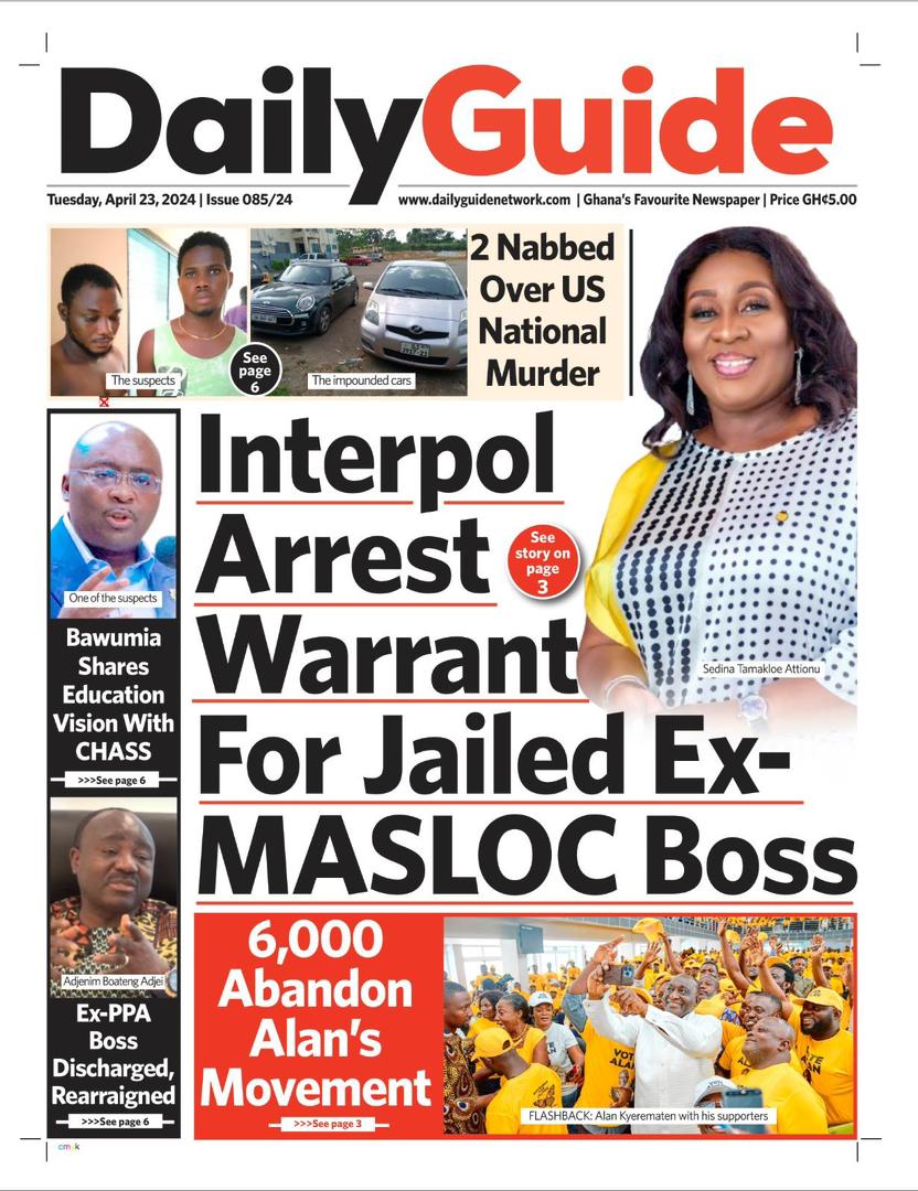 As3m to kusie 😿

INTERPOL ARREST 🚨 WARRANT FOR JAILED EX-MASLOC BOSS. 

#SayNoToCorruption 

.@joyce_bawah 
.@StanDogbe 
.@Beatrice_Annan1