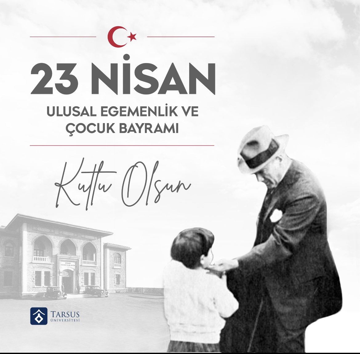Sadece büyük bir lider geleceği küçük kalplere emanet eder 🇹🇷 #23Nisan