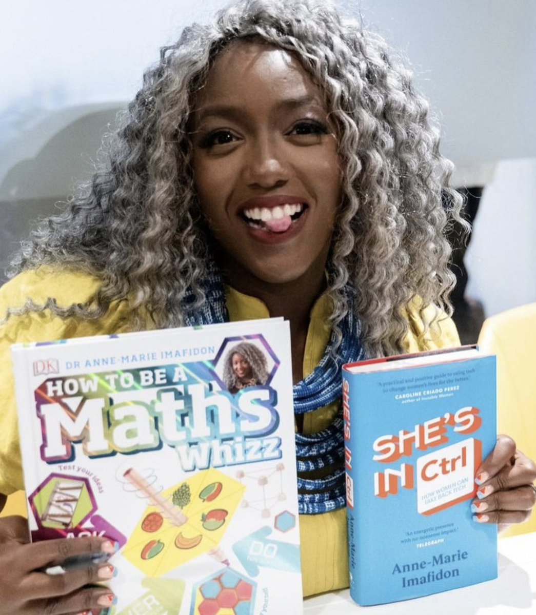 Shining a spotlight Head Stemette @aimafidon on #WorldBookDay with books that inspire, educate, and empower. 📚 #ShesInCTRL is the ultimate playbook for #WomenInSTEM, while 'How to be a Maths Whizz' sparks young minds. 

Grab a copy today 👉 aimafidon.com/books/

#Author