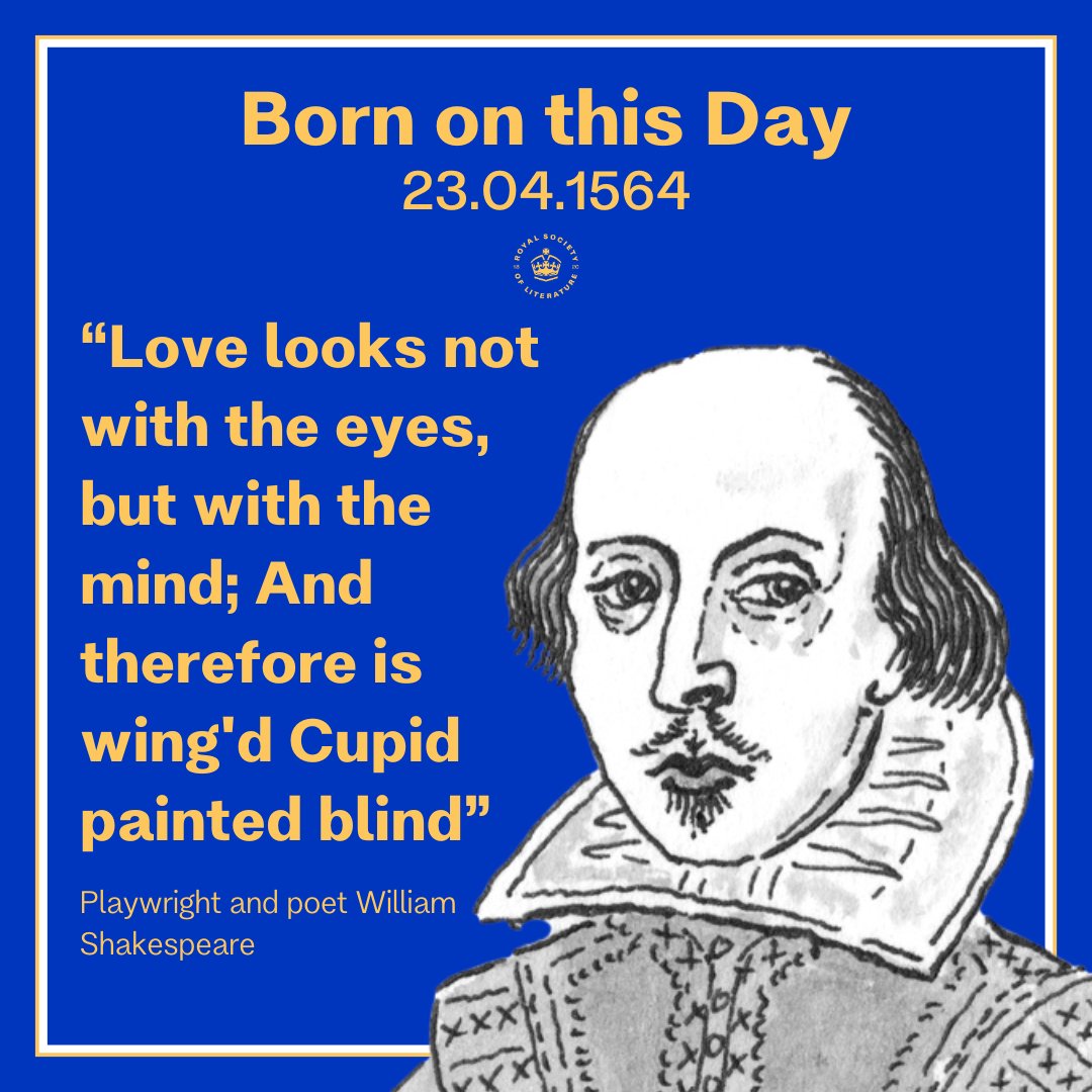 The one and only #WilliamShakespeare was #BornOnThisDay in 1564 🖋️ With 14 comedies and 12 tragedies under his belt, it’s safe to say Shakespeare was a master of writing about love and loss. And what encompasses love and loss more than the hit book and Netflix series #OneDay -