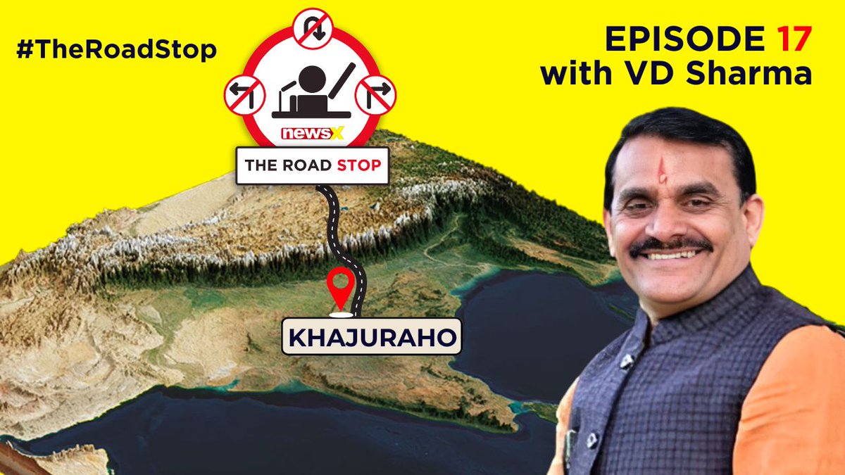 #TheRoadStop | In the 17th episode, we will take you on the roads of Khajuraho on a campaign trail with BJP candidate VD Sharma. Watch the special telecast at 7:30 pm today on NewsX. @vdsharmabjp #TheRoadStop #LokSabhaElections2024 #Elections2024 #BJP #CampaignTrail #BJP