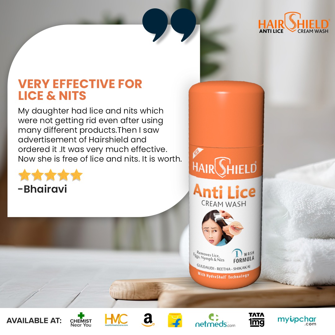 Bhairavi and Her Daughter are Really Happy Using Our Product Hairshield Anti Lice Cream Wash. Find it Effective Against Lice!

✅100% Result Guaranteed.
✅ Buy Now at Amazon : amzn.to/3qYoCzE
India's Best Anti Lice Formula! 👈

#HonestReview #Amazon  #WPPL #WingsPharma