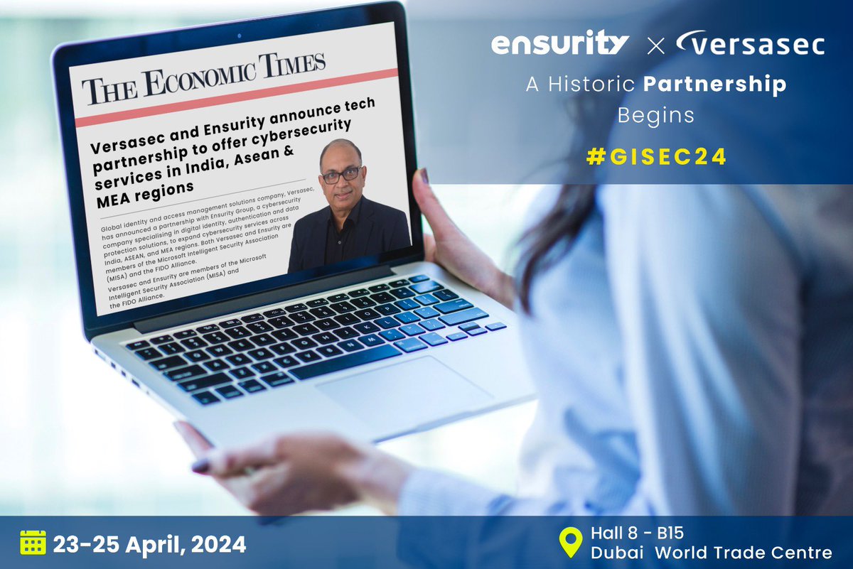 Happy to announce our partnership with Versasec, a global leader in identity and access #managementsolutions! Together we're empowering organizations to fortify their defenses against evolving #cyberthreats with a customer centric approach and ease of management.