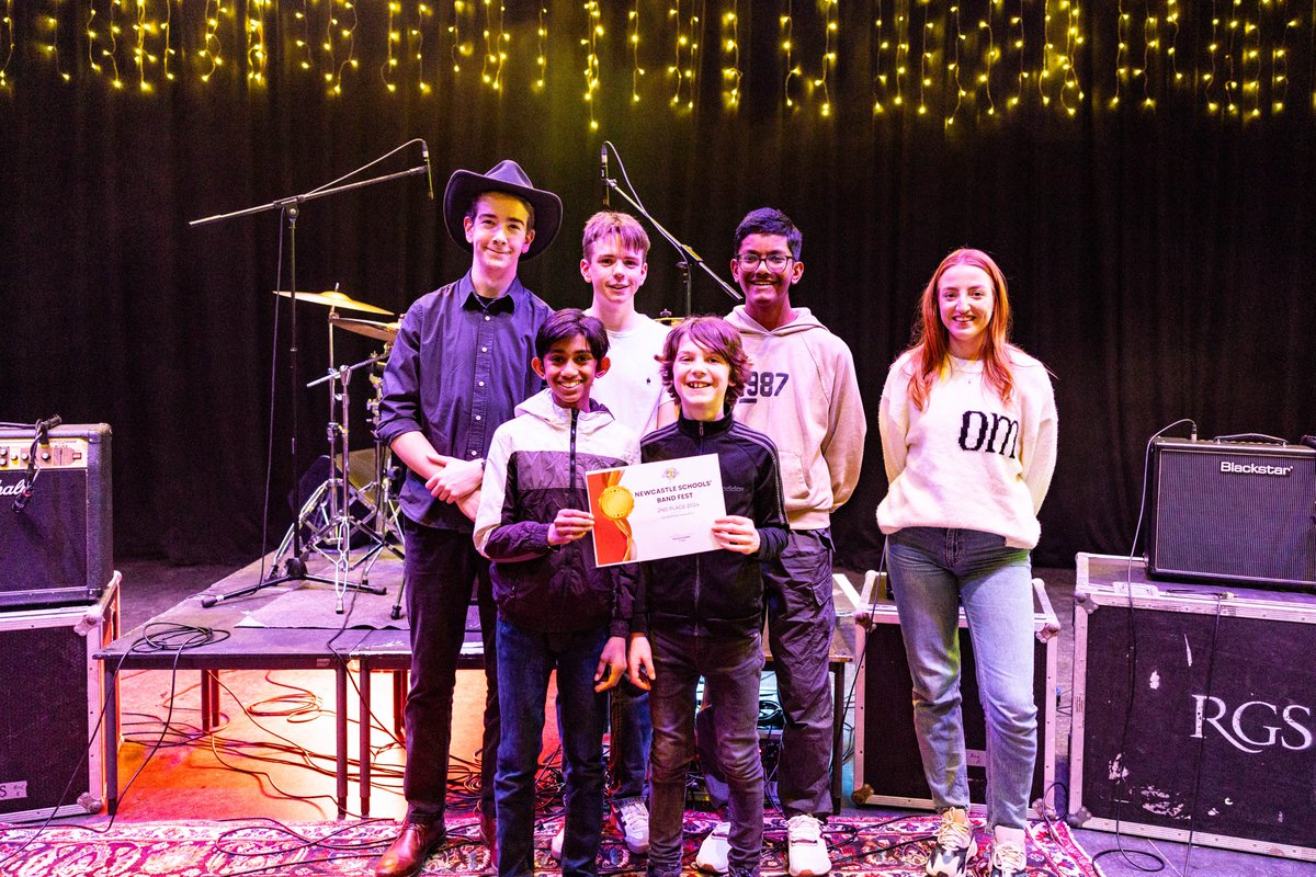 What a cracking competition that was! 🥁 Special congratulations to the winning band 'Central Arcade' from @QEHSHexham, and runners up, our very own 'Echo' from @RGSNewcastle!