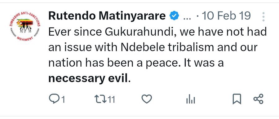 @matinyarare The fact remains you are a Zimbabwean and your kids are Zimbabwean as the woman marries to the man's family not the other way around. You are a very manipulative zanupf agent planted to destroy sa. It won't end well