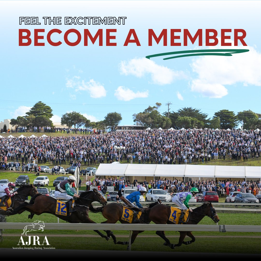 With the jumps season just starting to heat up, there's no better time to become an AJRA member. We offer both full and young memberships, which grant you access on certain race days, AJRA memorabilia, and exclusive member offers. Membership available via the link in our bio!
