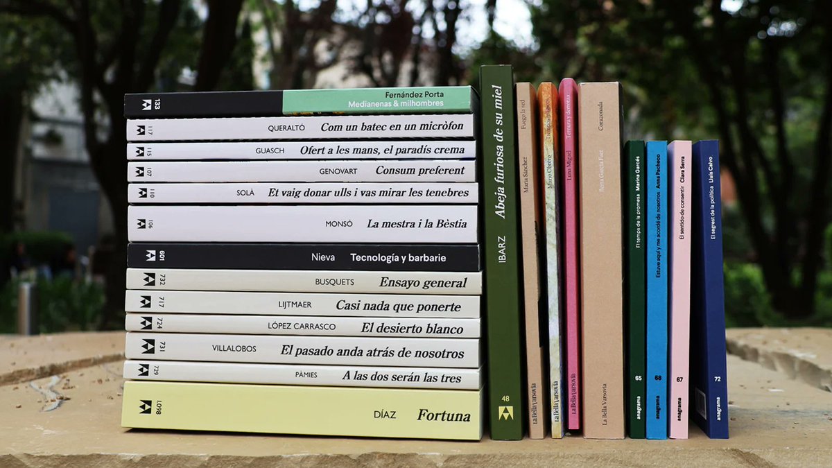 Feliç #SantJordi a tothom! Enguany, una diada molt especial per a nosaltres ajudant a <a href="/AnagramaEditor/">Editorial Anagrama</a> a seguir millorant la difusió dels seus continguts i campanyes. Info de signatures dels seus autors aquí 👇anagrama-ed.es/sant-jordi
